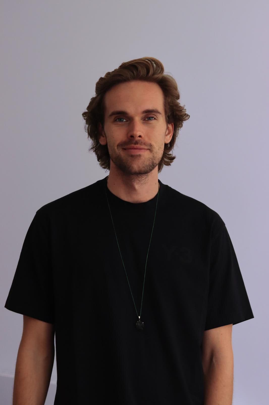 Studio portrait of Alex B